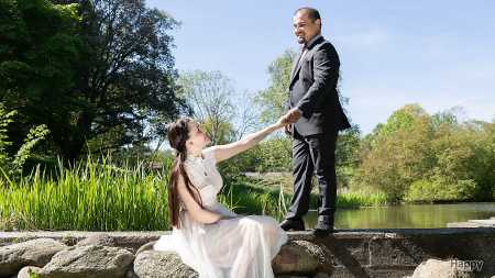 Bryllupsfoto fra Botanisk Have 2