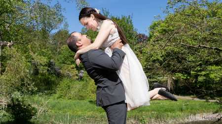 Bryllupsfoto fra Botanisk Have 3